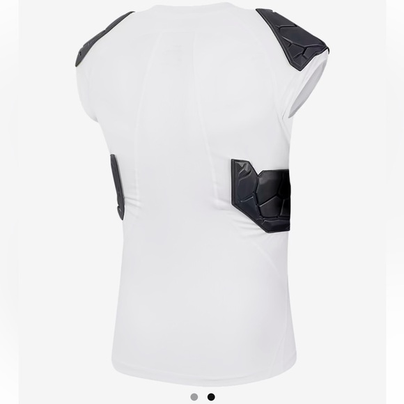 Nike Pro HyperStrong Men's 4-Pad Football Top AQ2733-100 Size Medium NWT - Picture 2 of 6